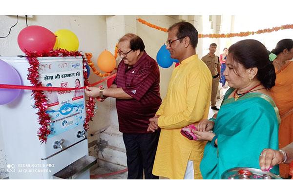 HANS FOUNDATION has donated one RO and Water Cooler to MVM Kotdwar in the first week of July 2022. The Installation of RO Water Cooler done by School.